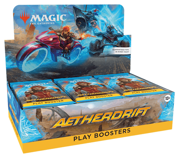 MTG Aetherdrift Play Booster Display Card Games - Collectible - TCG New
