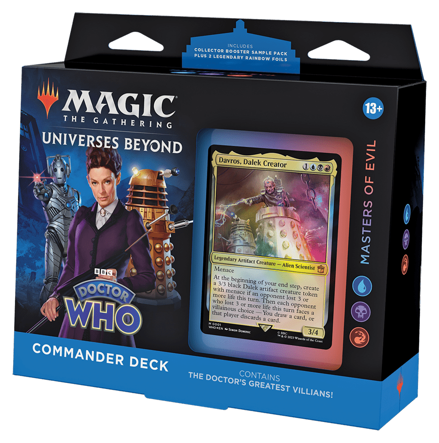 mtg all doctor who cards MTG Doctor Who Commander Deck - Card Games - Collectible - TCG New