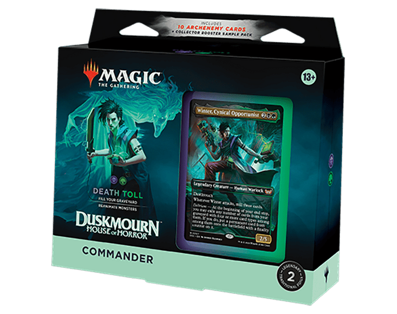 duskmourn mtg cards MTG Duskmourn: House of Horror - Jump Scare Commander Deck