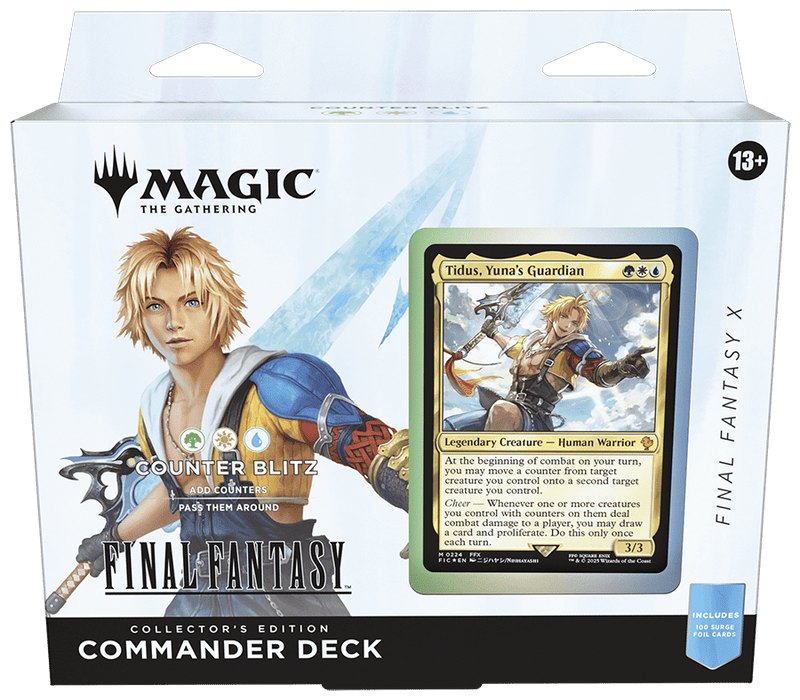 MTG Final Fantasy Collector Commander Deck - Card Games - Collectible - TCG New | Retrofix Games MTG Final Fantasy Collector Commander Deck - Card Games - Collectible - TCG New | Retrofix Games