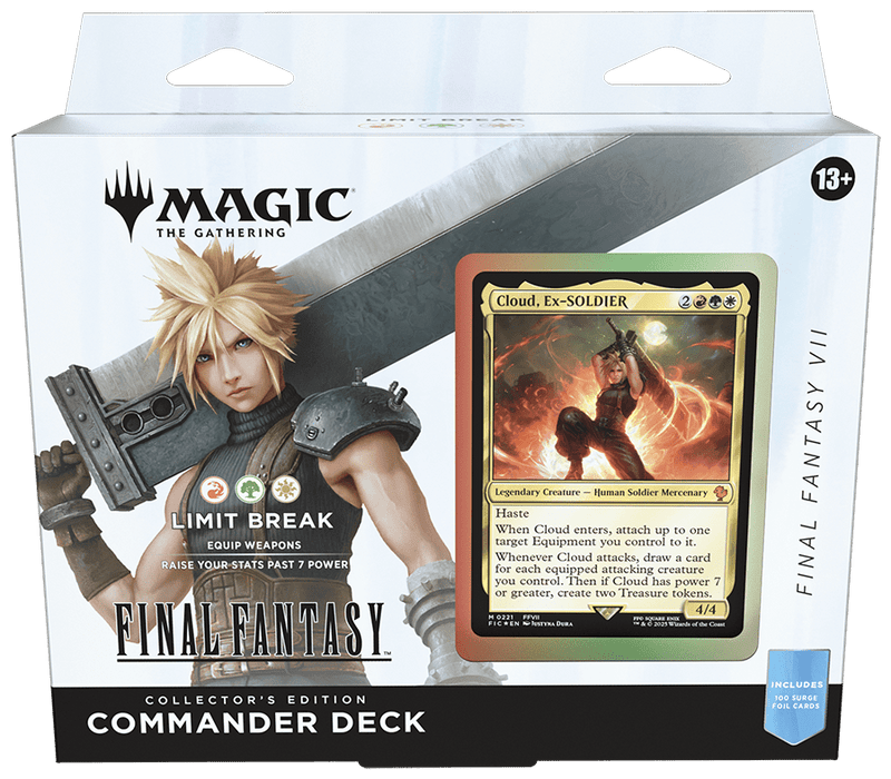final fantasy equipment mtg MTG Final Fantasy Collector Commander Deck - Card Games - Collectible - TCG New