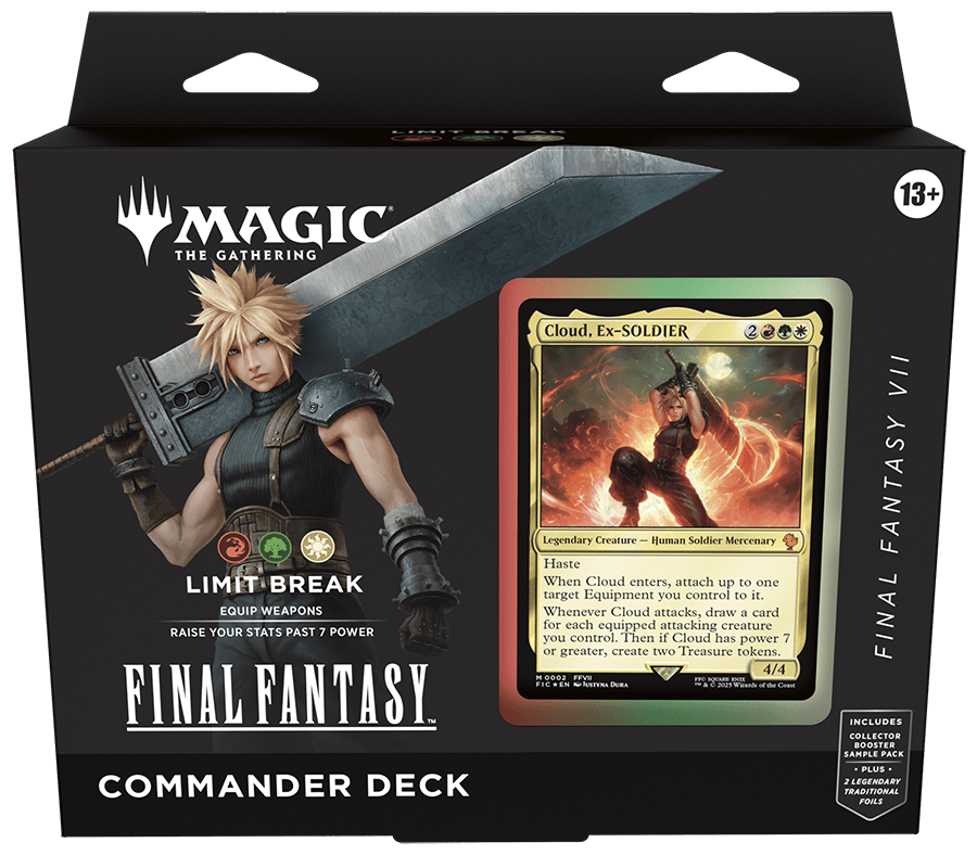 MTG Final Fantasy Commander Deck - Card Games - Collectible - TCG New | Retrofix Games MTG Final Fantasy Commander Deck - Card Games - Collectible - TCG New | Retrofix Games