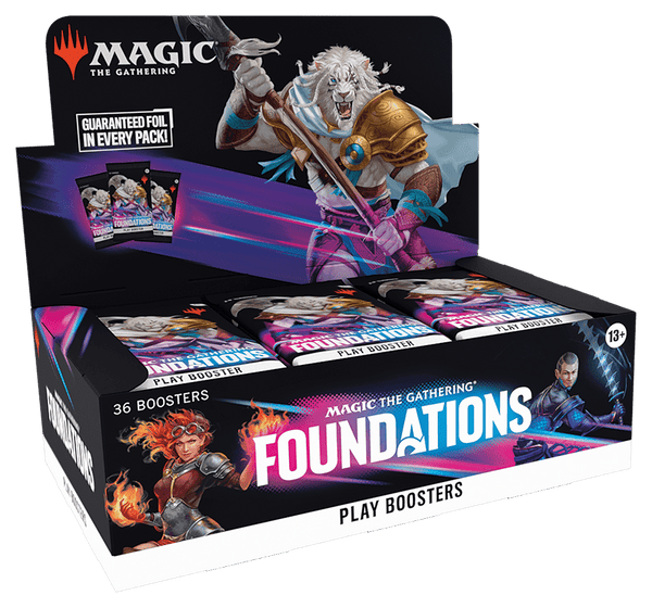 MTG Foundations Play Booster Display Card Games - Collectible - TCG New
