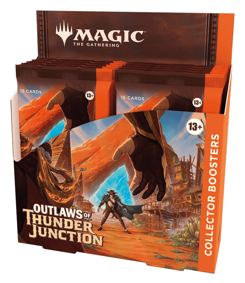 MTG Outlaws of Thunder Junction Collector Booster Box Card Games - Collectible - TCG New