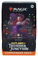 MTG Outlaws of Thunder Junction Commander Deck Card Games - Collectible - TCG New