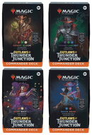 MTG Outlaws of Thunder Junction Commander Deck Card Games - Collectible - TCG New