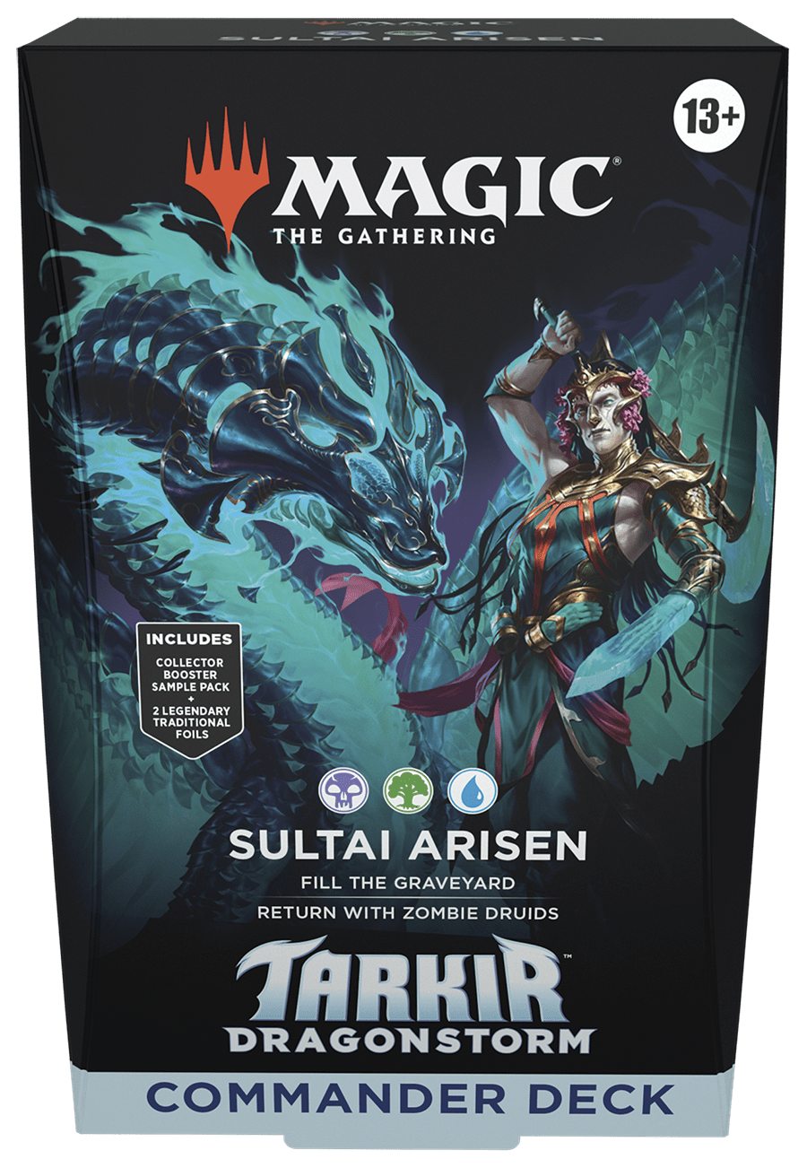 MTG Tarkir Dragonstorm Commander Decks - Card Games - Collectible - TCG New 
