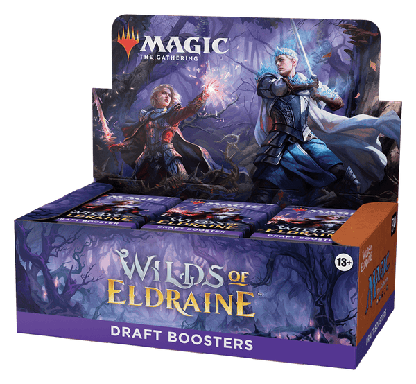 MTG Wilds of Eldraine Draft Booster Box Card Games - Collectible - TCG New