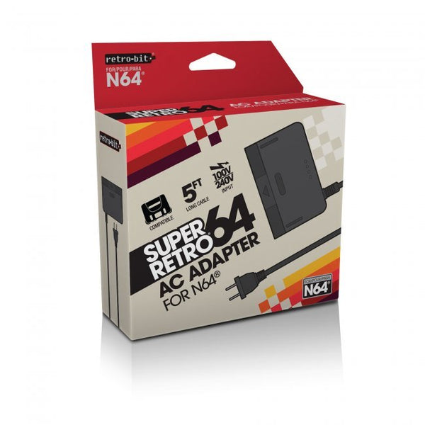 N64 System AC Adapter Accessories - Video Game - Cables & Adapters - Power