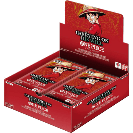 One Piece Card Game Carrying on His Will Booster Box Card Games - Collectible - TCG New