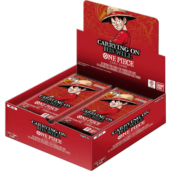 One Piece Card Game Carrying on His Will Booster Box Card Games - Collectible - TCG New