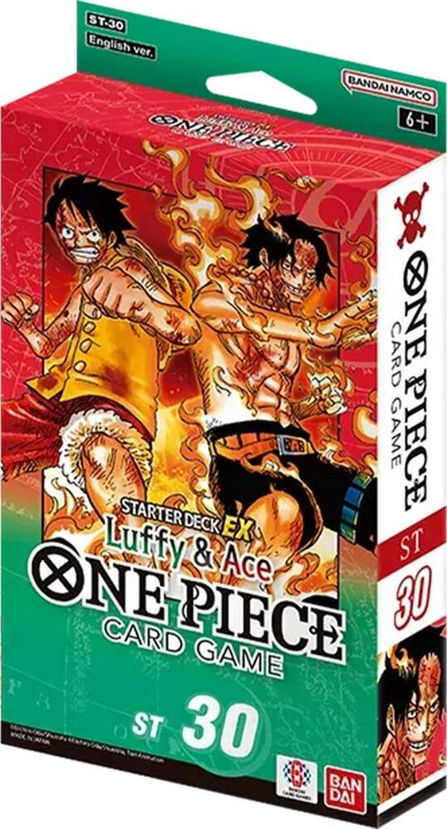 One Piece Card Game Luffy & Ace Starter Deck - Card Games - Collectible - TCG New