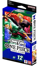 One Piece Card Game Zoro and Sanji Starter Deck Card Games - Collectible - TCG New