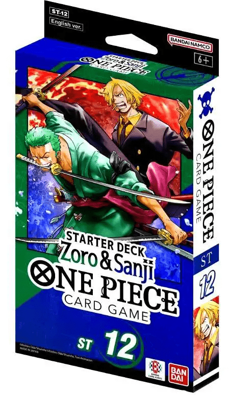 One Piece Card Game Zoro and Sanji Starter Deck Card Games - Collectible - TCG New