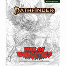 Pathfinder RPG 2nd Ed War of Immortals Sketch Cover RPG - New