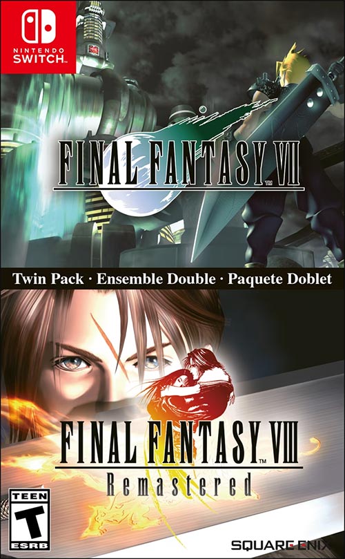 Final Fantasy VII & Final Fantasy VIII Remastered Twin Pack  (SWI)