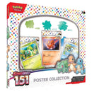 Pokemon 151 Poster Collection Card Games - Collectible - TCG New