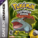 Pokemon Leaf Green (GBA) Video Games - Games - GBA