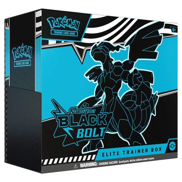 Pokemon TCG Black Bolt Elite Trainer Box Card Games - Collectible - TCG New