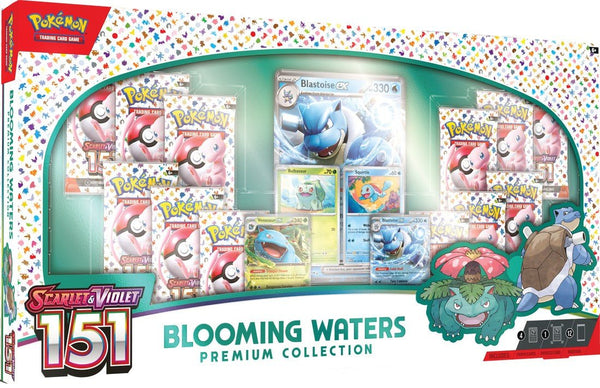 Pokemon TCG Blooming Waters Premium Collection Card Games - Collectible - TCG New