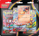 Pokemon TCG Chaos Rising 3 Booster Blister Card Games - Collectible - TCG New