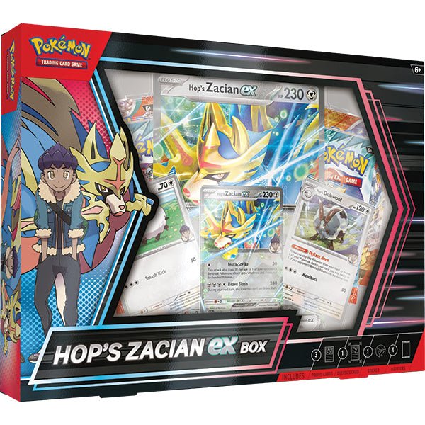Pokemon TCG Hop's Zacian EX Box Card Games - Collectible - TCG New