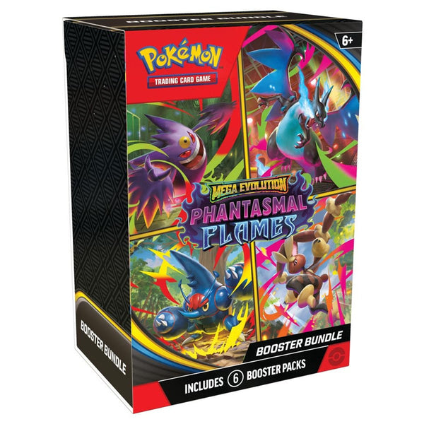 Pokemon TCG Phantasmal Flames Booster Bundle (In - Store Only) Card Games - Collectible - TCG New