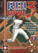 RBI Baseball 3 (GEN) Video Games - Games - Genesis