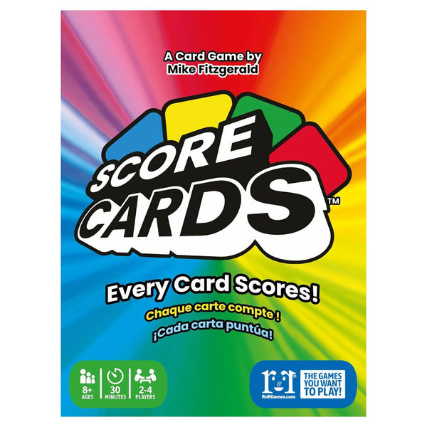 Score Cards Board Games - New