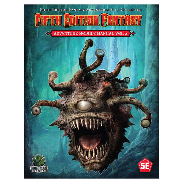Fith Edition Fantasy Compendium of Dungeons Crawls Vol 1 for 5e