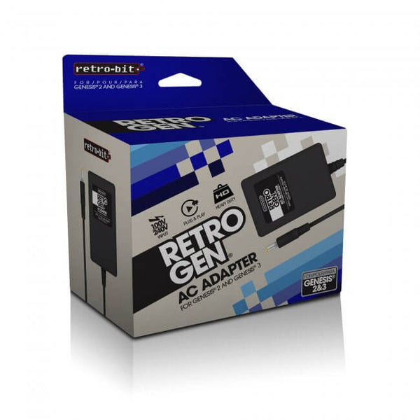 Sega Genesis 2/3 AC Adapter Accessories - Video Game - Cables & Adapters - Power