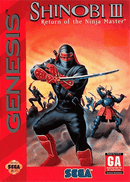 Shinobi III Return Of The Ninja Master (GEN) Video Games - Games - Genesis