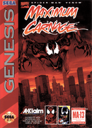 Spiderman Maximum Carnage (GEN) Video Games - Games - Genesis