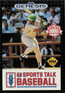 Sports Talk Baseball (GEN) Video Games - Games - Genesis