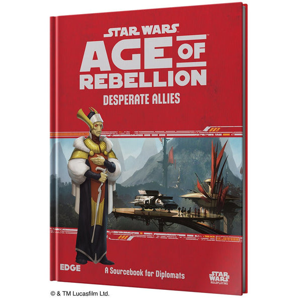 Star Wars Age of Rebellion Desperate Allies RPG - New