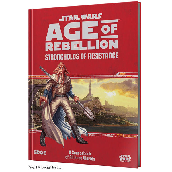 Star Wars Age of Rebellion Strongholds of Resistance RPG - New
