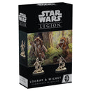 Star Wars Legion Logray and Wicket Commander Expansion Miniatures - Models