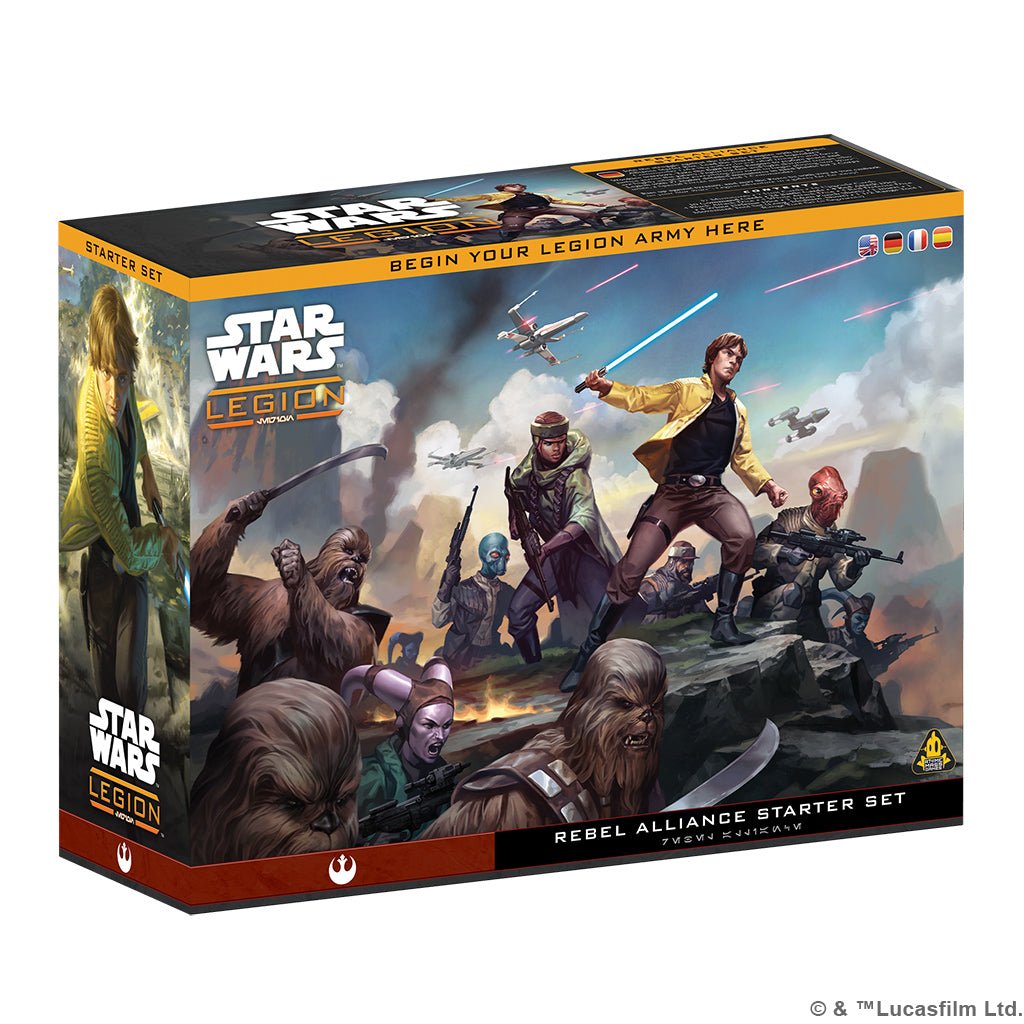 Star Wars Legion Rebel Alliance Starter Set - Miniatures - Models ...