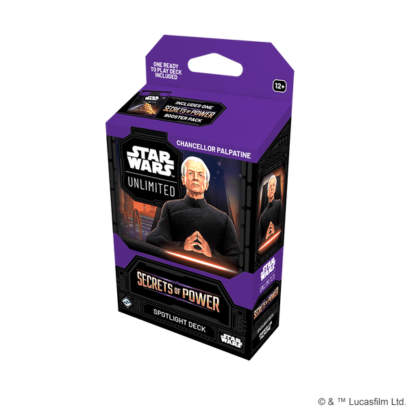 Star Wars Unlimited Secrets of Power Spotlight Deck Card Games - Collectible - TCG New
