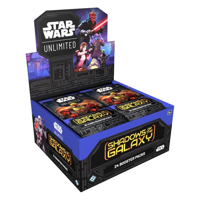 Star Wars Unlimited Shadows of the Galaxy Booster Box Card Games - Collectible - TCG New
