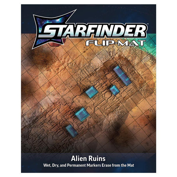 Starfinder RPG 2nd Ed: Flip - Mat: Alien Ruins RPG - New