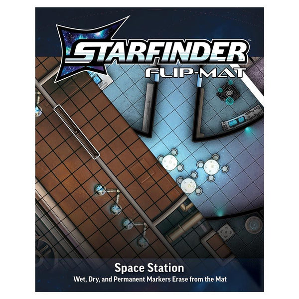 Starfinder RPG 2nd Ed: Flip - Mat Space Station RPG - New