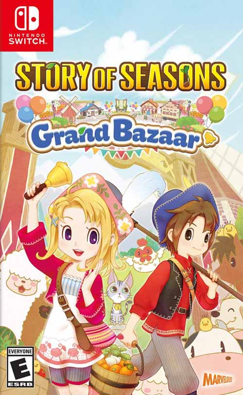 Story Of Seasons: Grand Bazaar Standard Edition (SWI) Video Games - Games - Switch