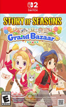 Story Of Seasons: Grand Bazaar Standard Edtion (SWI2) Video Games - Games - Switch 2