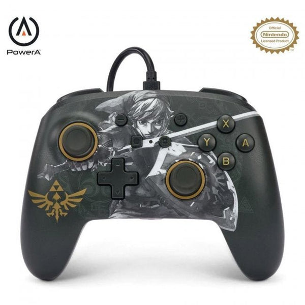 Switch Enhanced Wired Controller Battle - Ready Link Accessories - Video Game - Controller - New