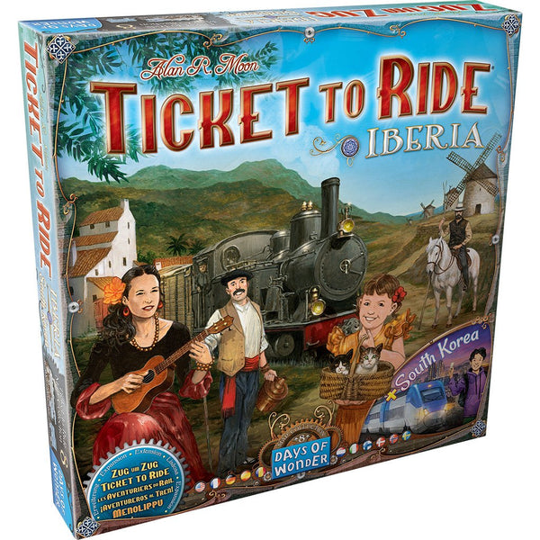 Ticket to Ride Iberia & South Korea Board Games - New