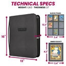 Toploader Binder Black Accessories - Card Game - Binders