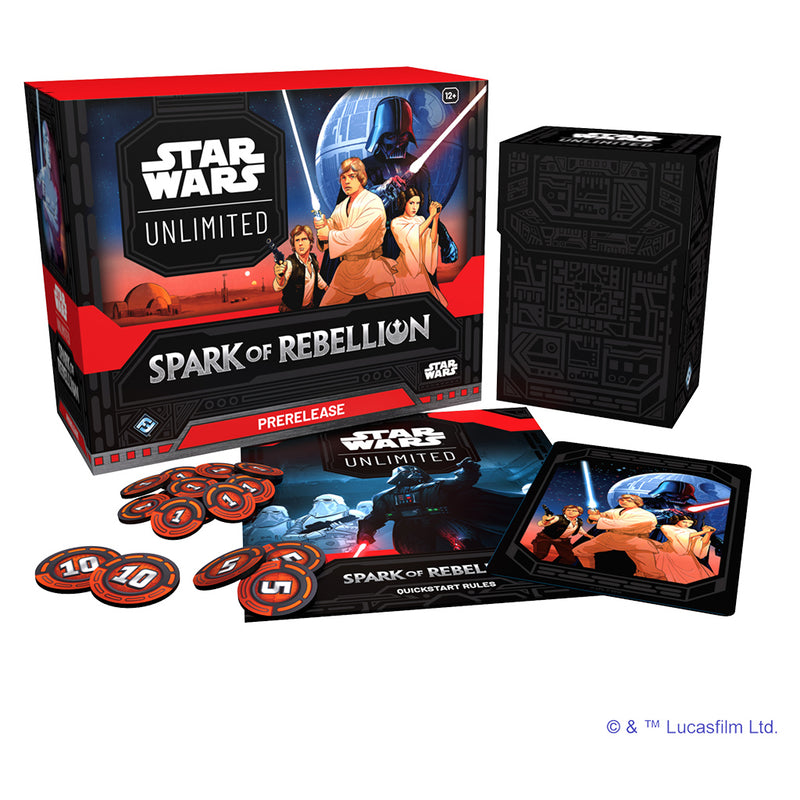 Star Wars Unlimited Spark of Rebellion Prerelease Event 3-2-24