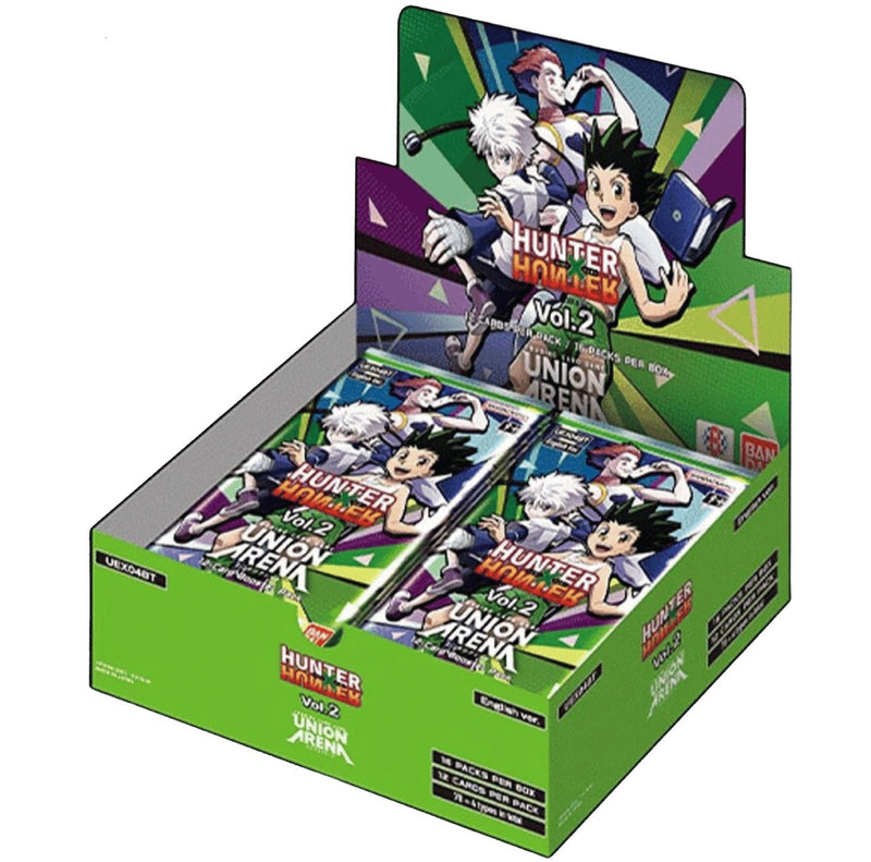 Union Arena Card Game Hunter X Hunter Vol 2 Booster Box Card Games - Collectible - TCG New
