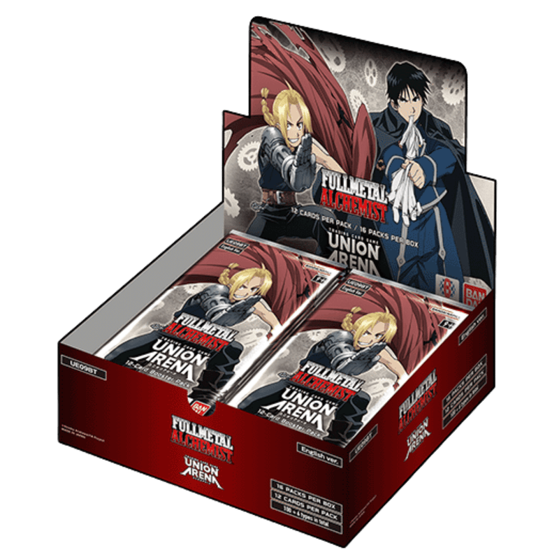 Union Arena Fullmetal Alchemist Booster Box Card Games - Collectible - TCG New